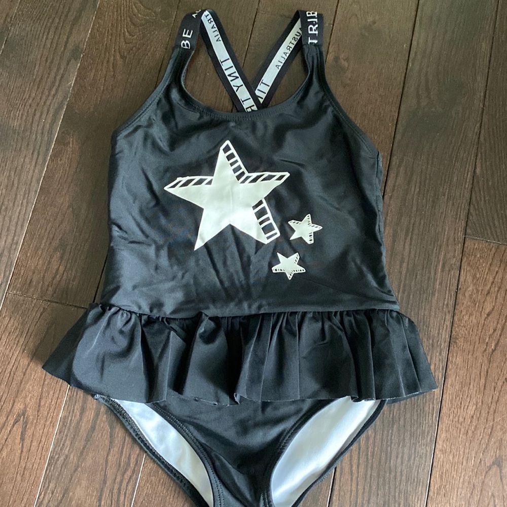 Tiny Tribe black & white swimsuit 5